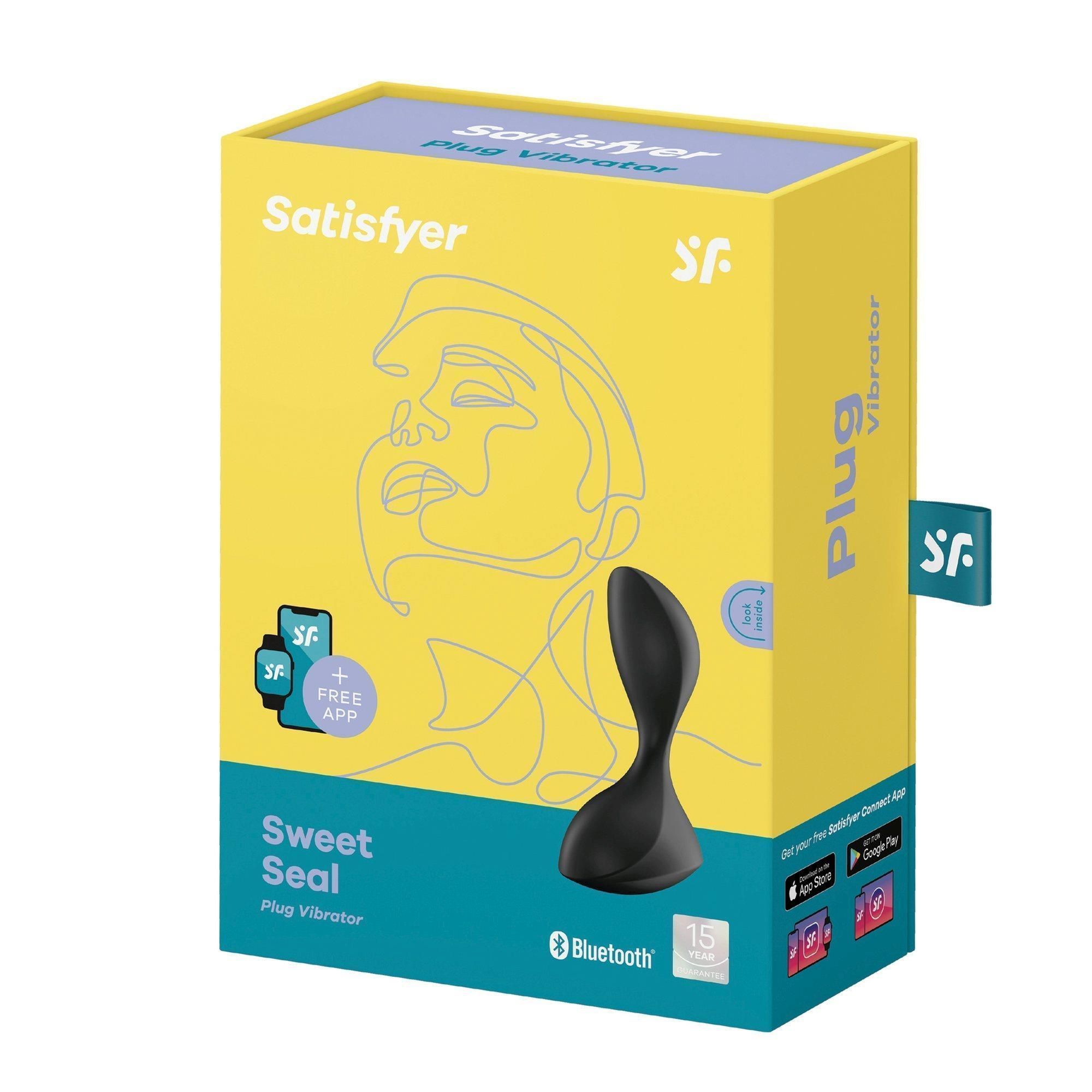 Анальна пробка з вібрацією Satisfyer Sweet Seal, 11,2 см (чорний)