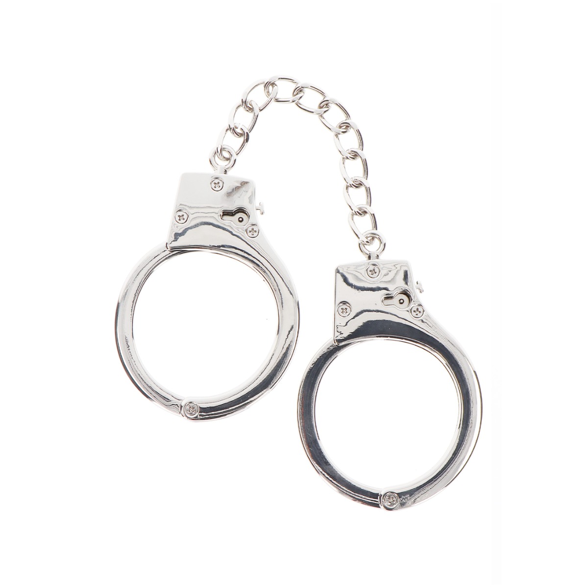 Наручники Taboom Silver Plated BDSM Handcuffs, 6,5 см (серебристый)