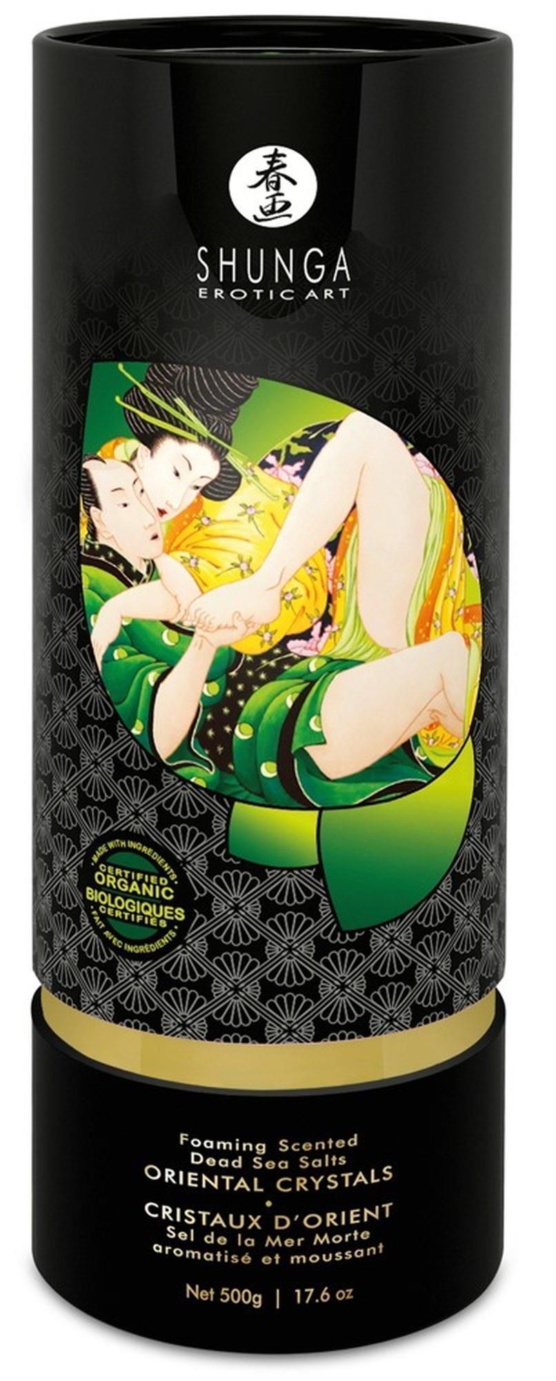 Соль для ванны Shunga Moonlight Bath Lotus Flower, 500 г