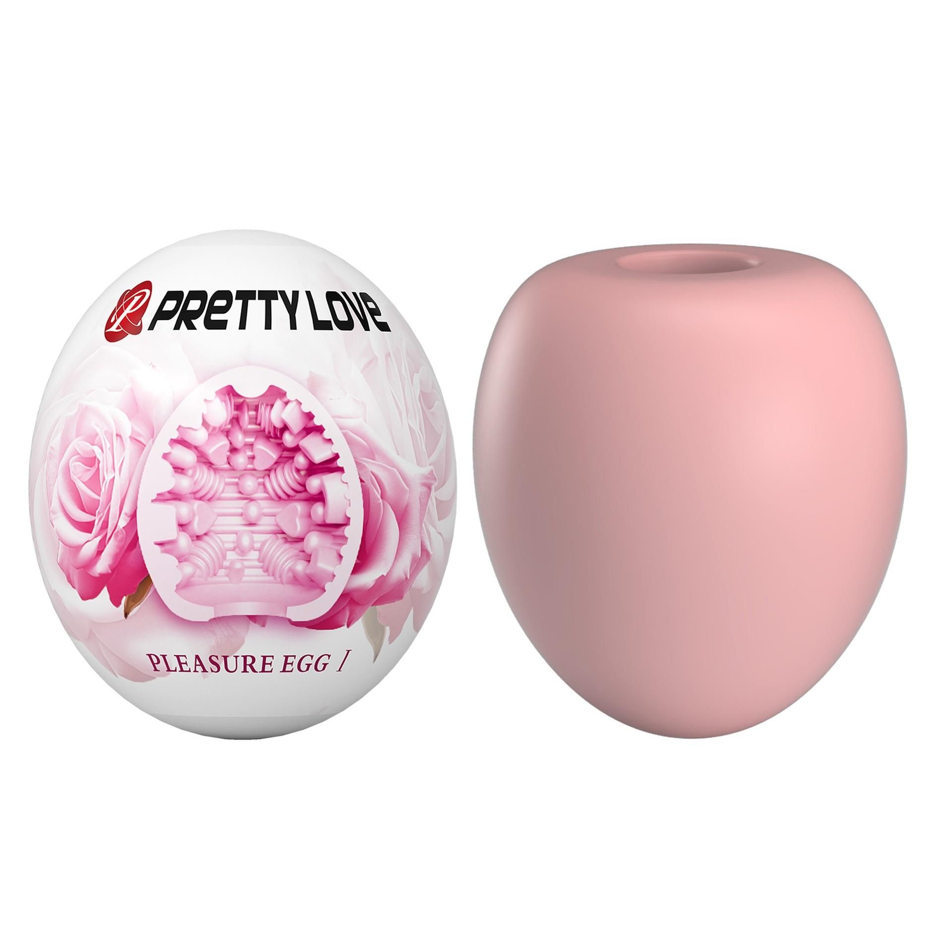 Мастурбатор яйце Pretty Love Pleasure Egg I (рожевий)