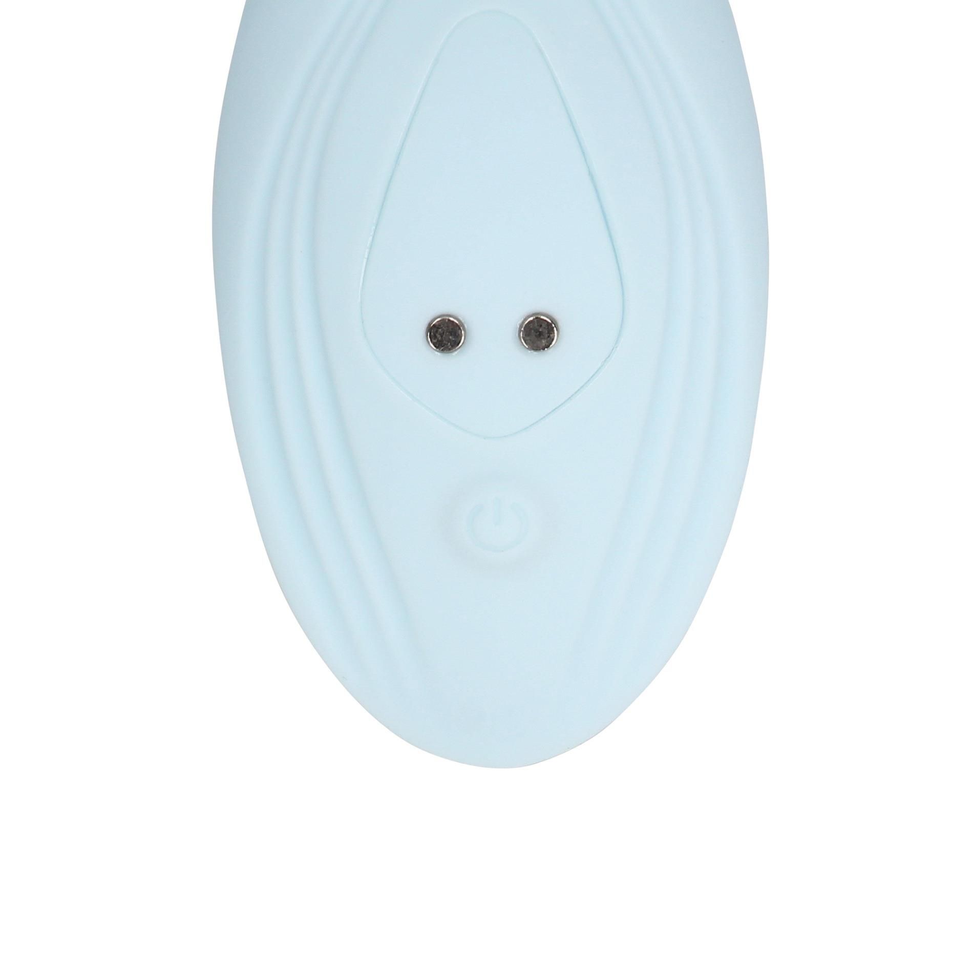 Вибратор в трусики Loveline Arctic Blue, 8.5 см (голубой)