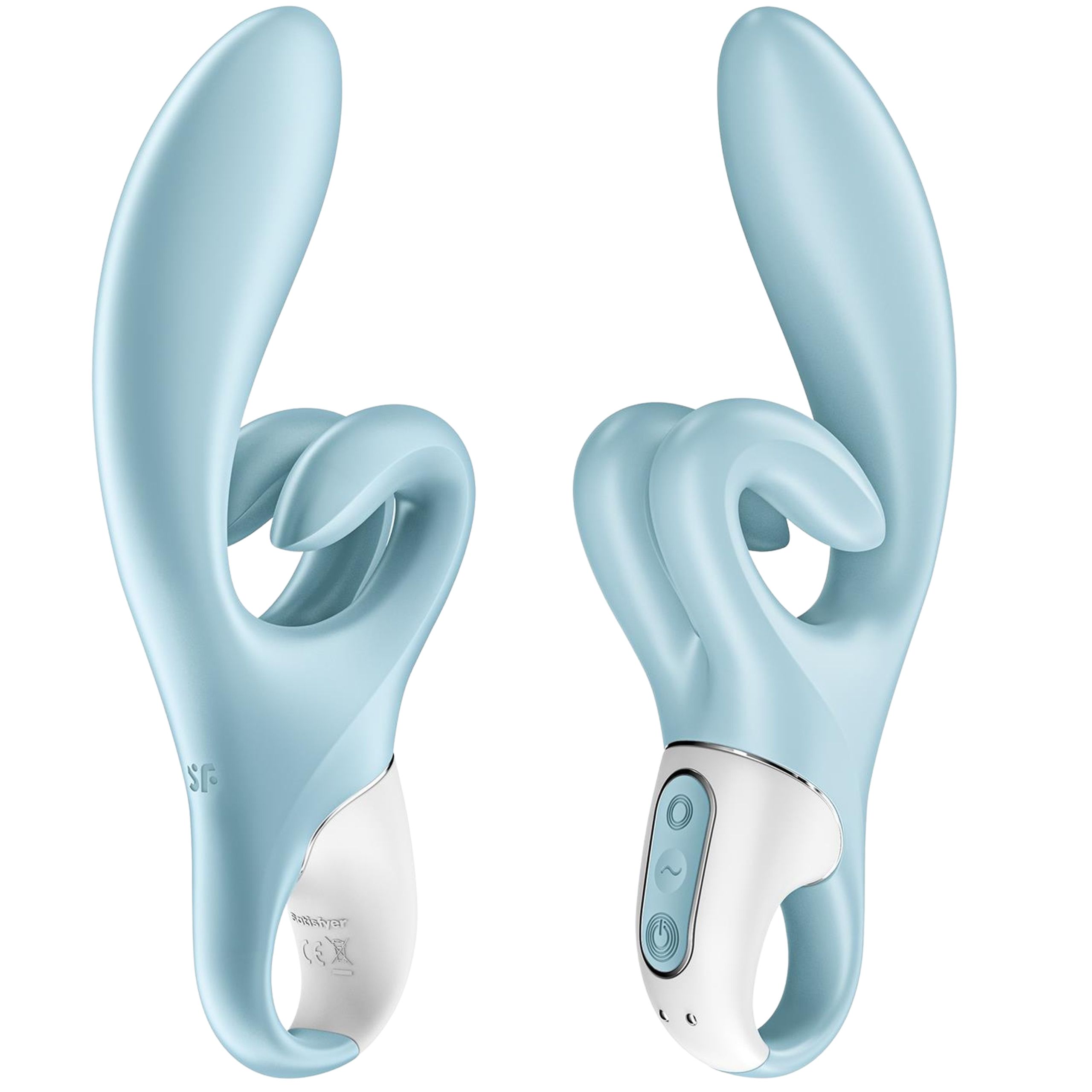 Вібратор-кролик Satisfyer Touch Me, 20 см (блакитний)