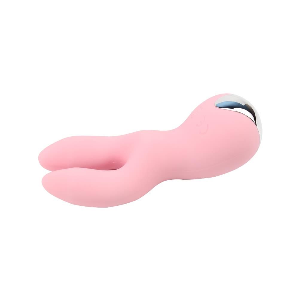Вибратор для клитора Aphrovibe Dreamlike Rabbit, 11,5 см (розовый)