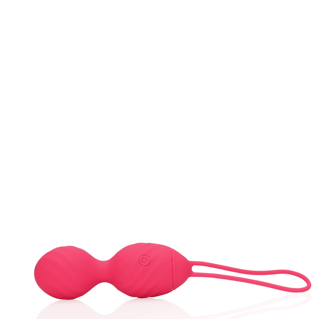 Виброяйцо Loveline Egg with Remote Control, 9.2 см (красный)