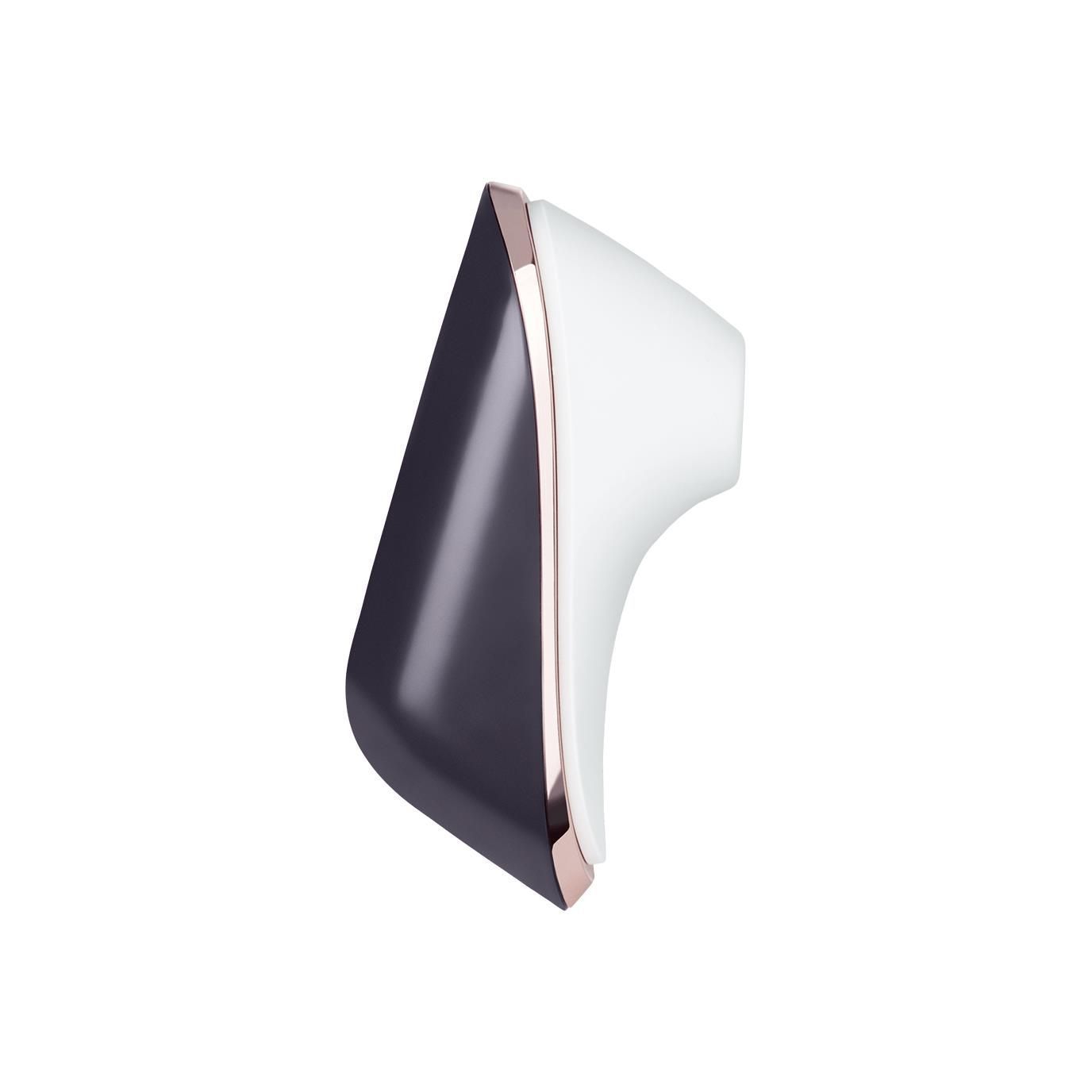 Вакуумный стимулятор клитора с вибрацией Satisfyer Pro Traveler (серый)
