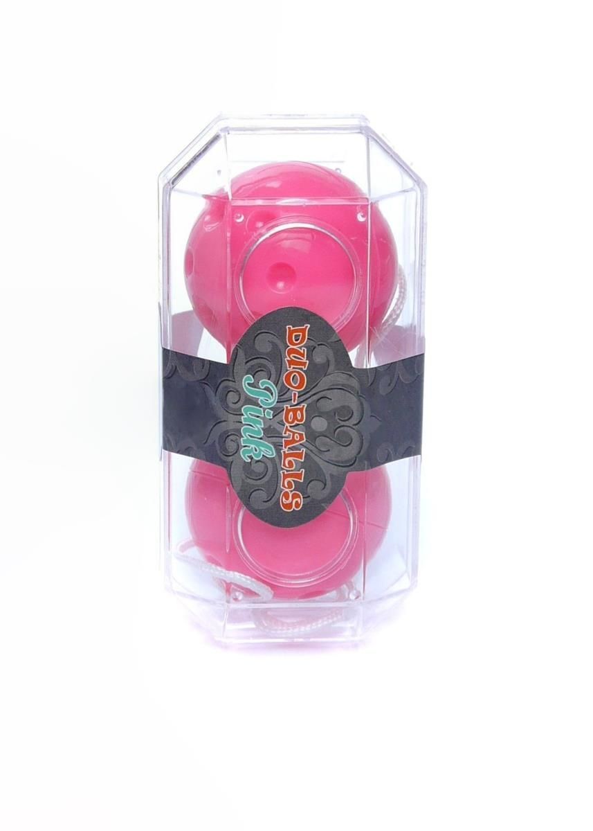 Вагінальні кульки Duo-Balls Pink, 21 см (рожевий)
