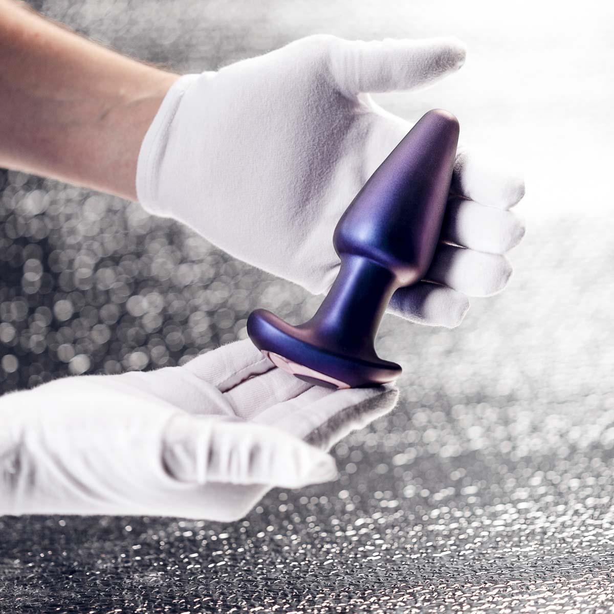 Korek analny Hueman Asteroid Rimming Anal Plug, 13,7 cm (fioletowy)