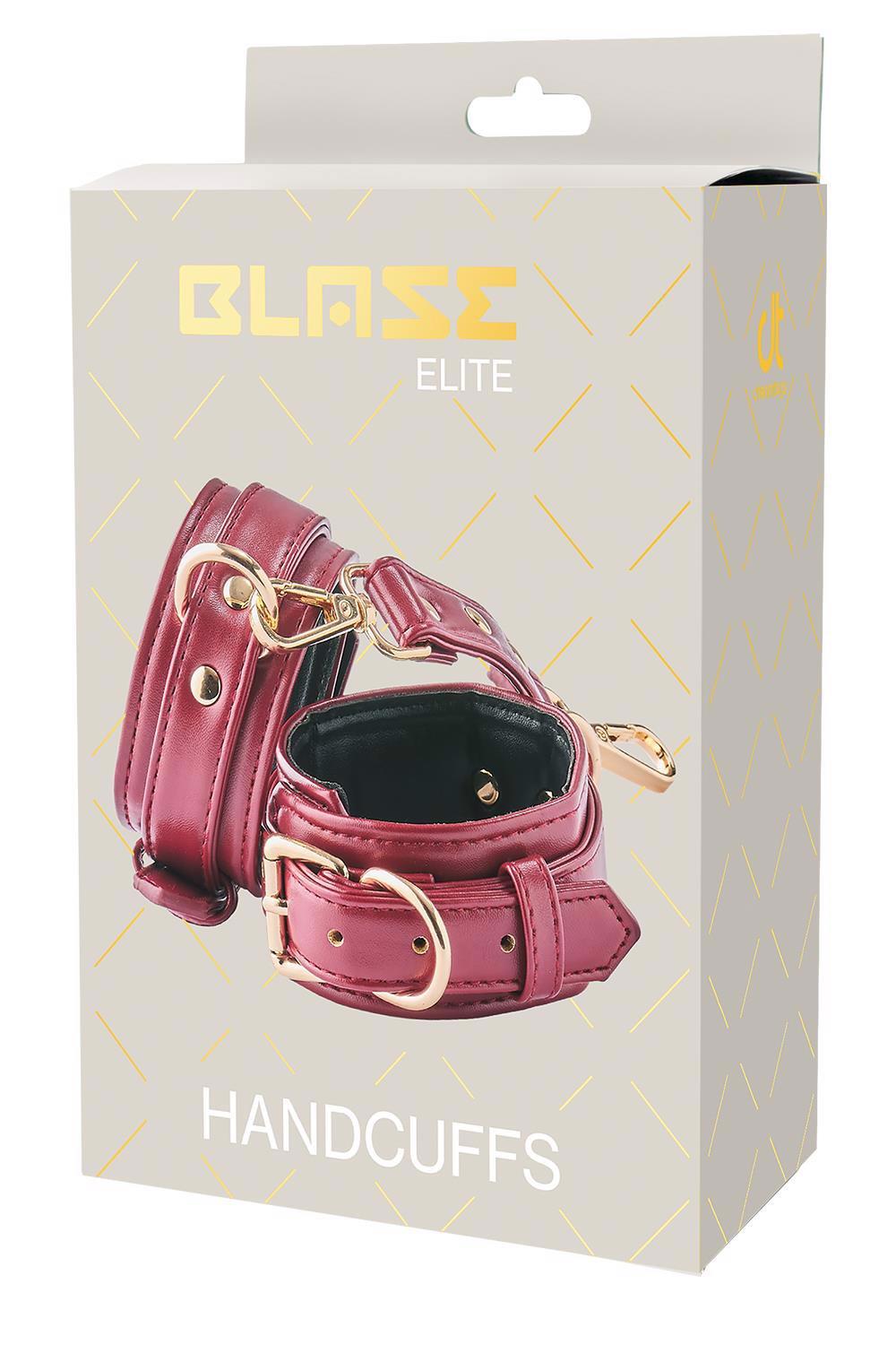 Наручники Blaze Elite Handcuffs, (красный)