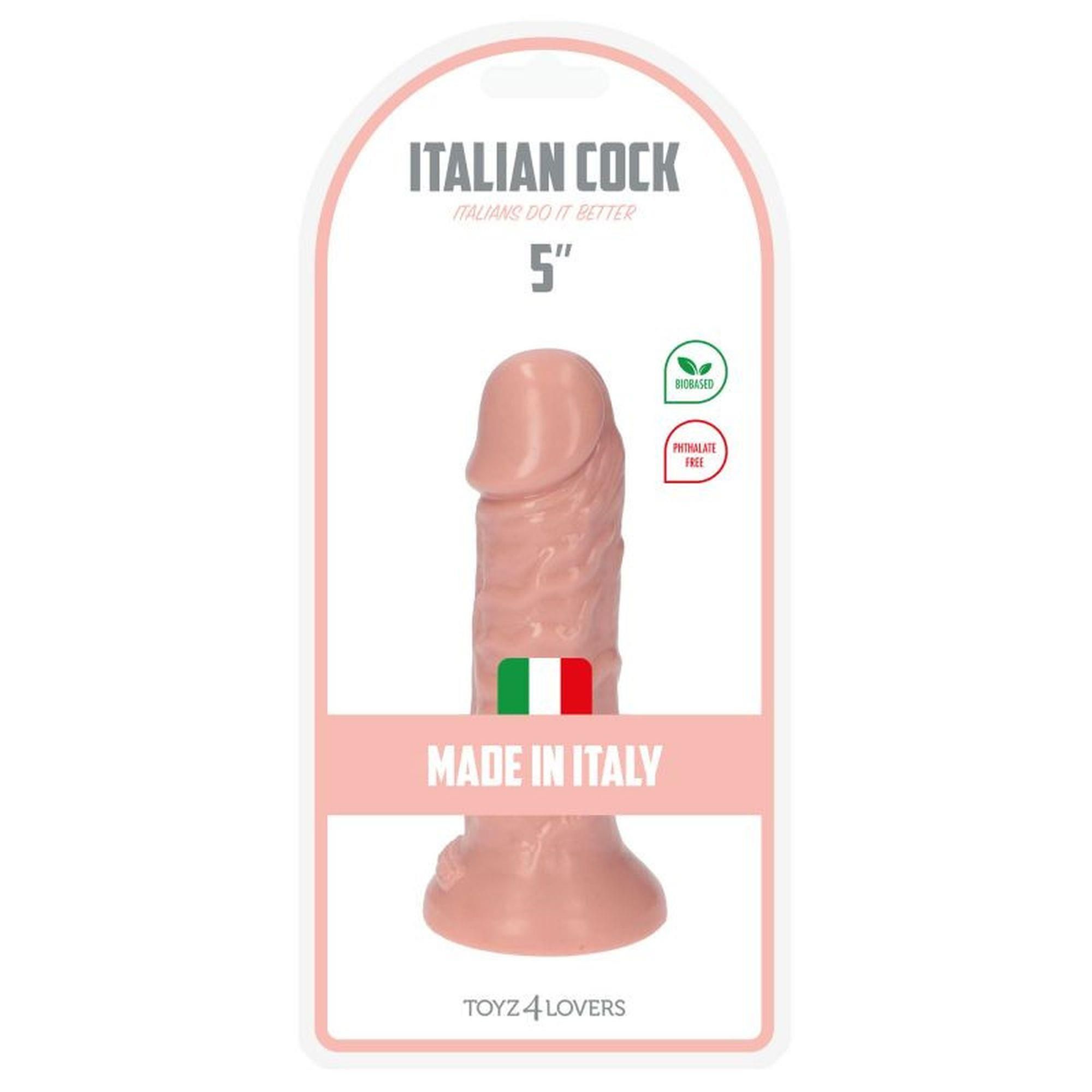 Фаллоимитатор Toyz4lovers Italian Cock 5", 12.5 см (телесный)