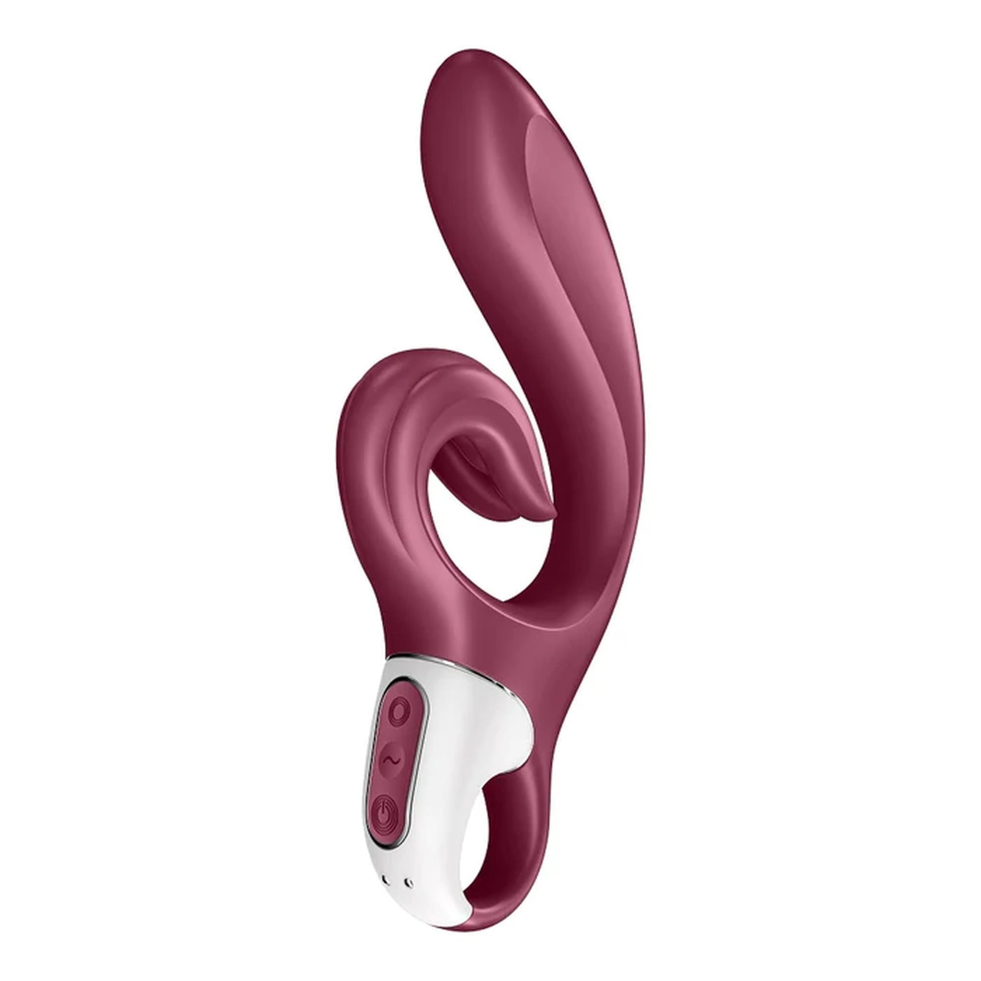 Вибратор-кролик Satisfyer Love Me, 22 см (бордовый)