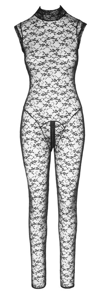 Комбинезон Cottelli Lingerie Jumpsuit Lace, S (черный)