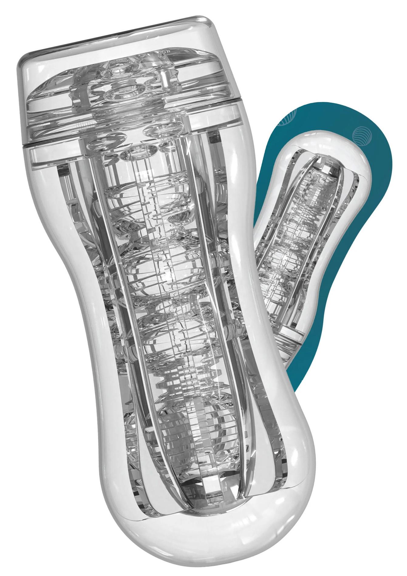 Мастурбатор ToyJoy Clear Wave (прозрачный)