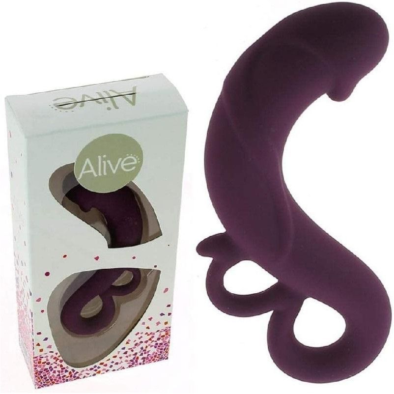 Стимулятор простаты Alive Bifinger Violet, 14 см (фиолетовый)