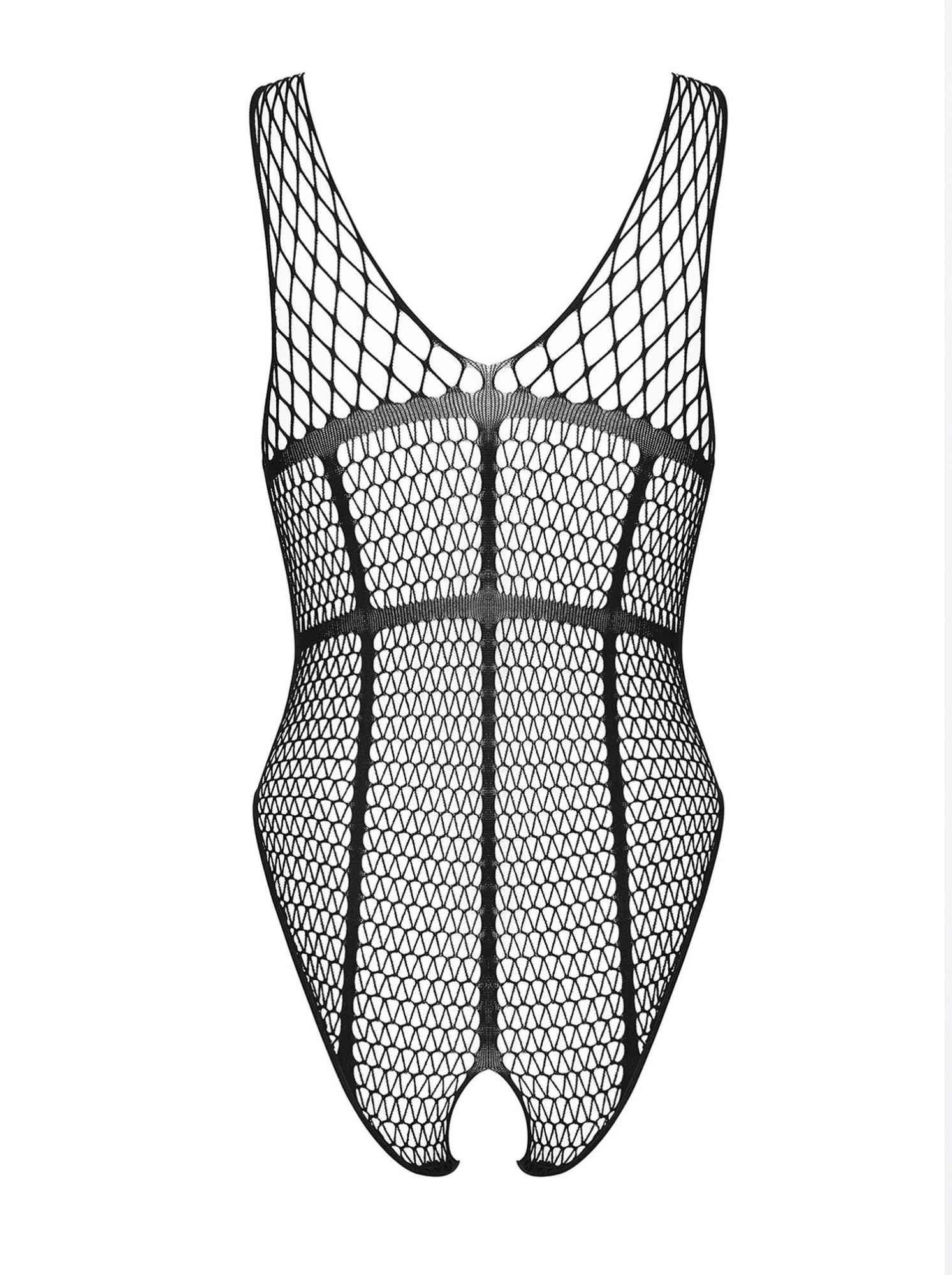 Боди Obsessive B117, S/M/L (черный)