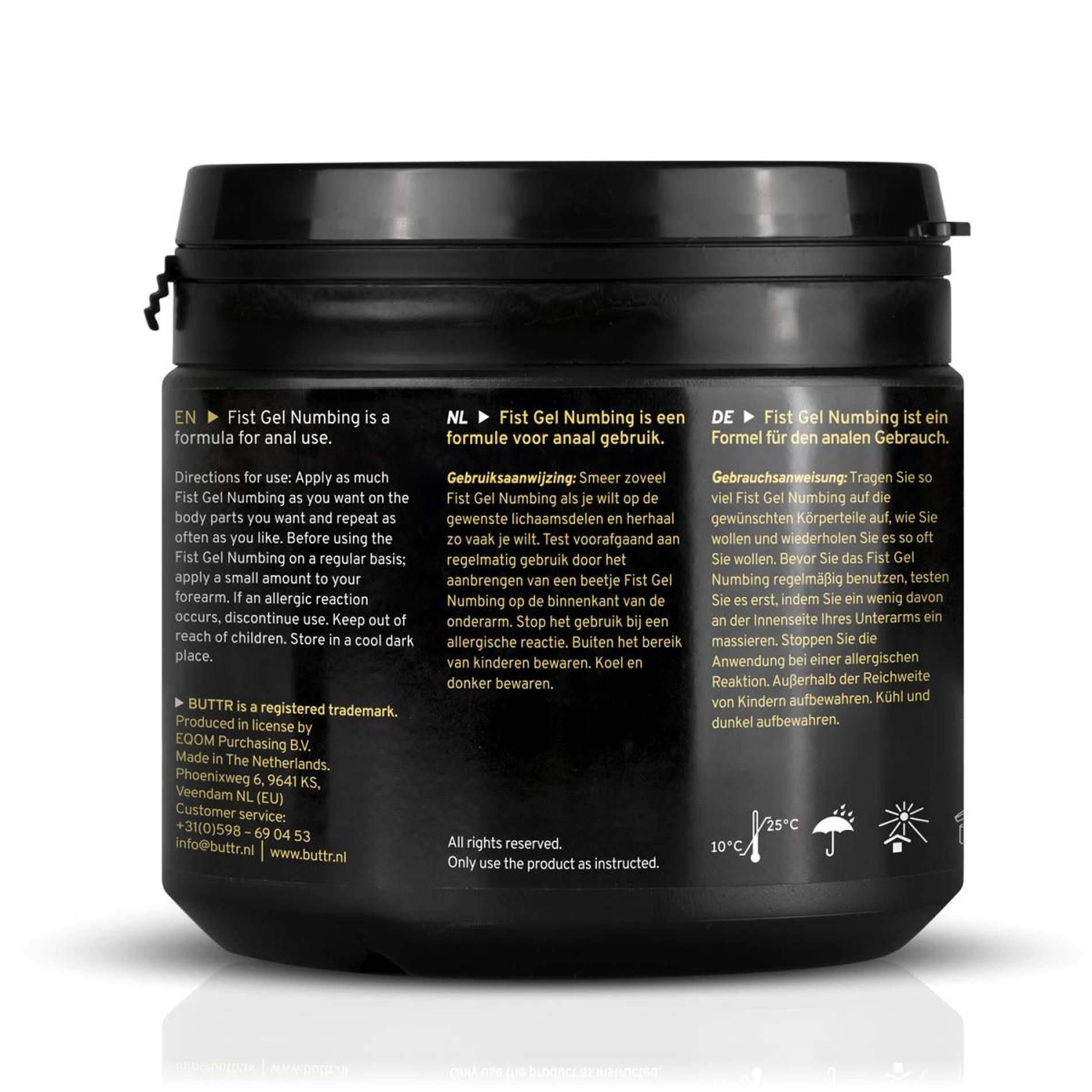 Гель для фистинга Buttr Fisting Gel Numbing, 500 мл