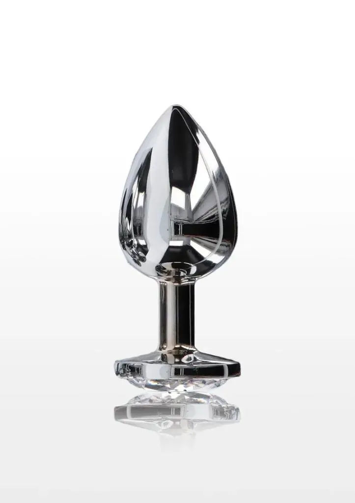 Korek analny Anal Play Starlight Booty Jewel Large, 9.5 cm (srebrny)