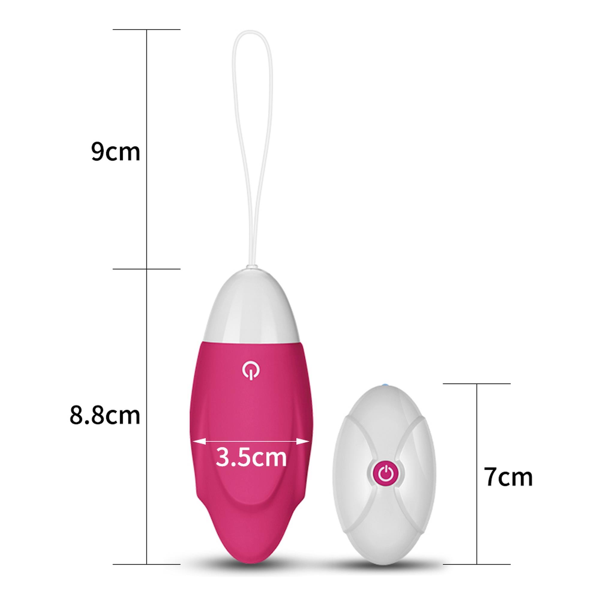 Виброяйцо Lovetoy Ijoy, 8.9 см (розовый)