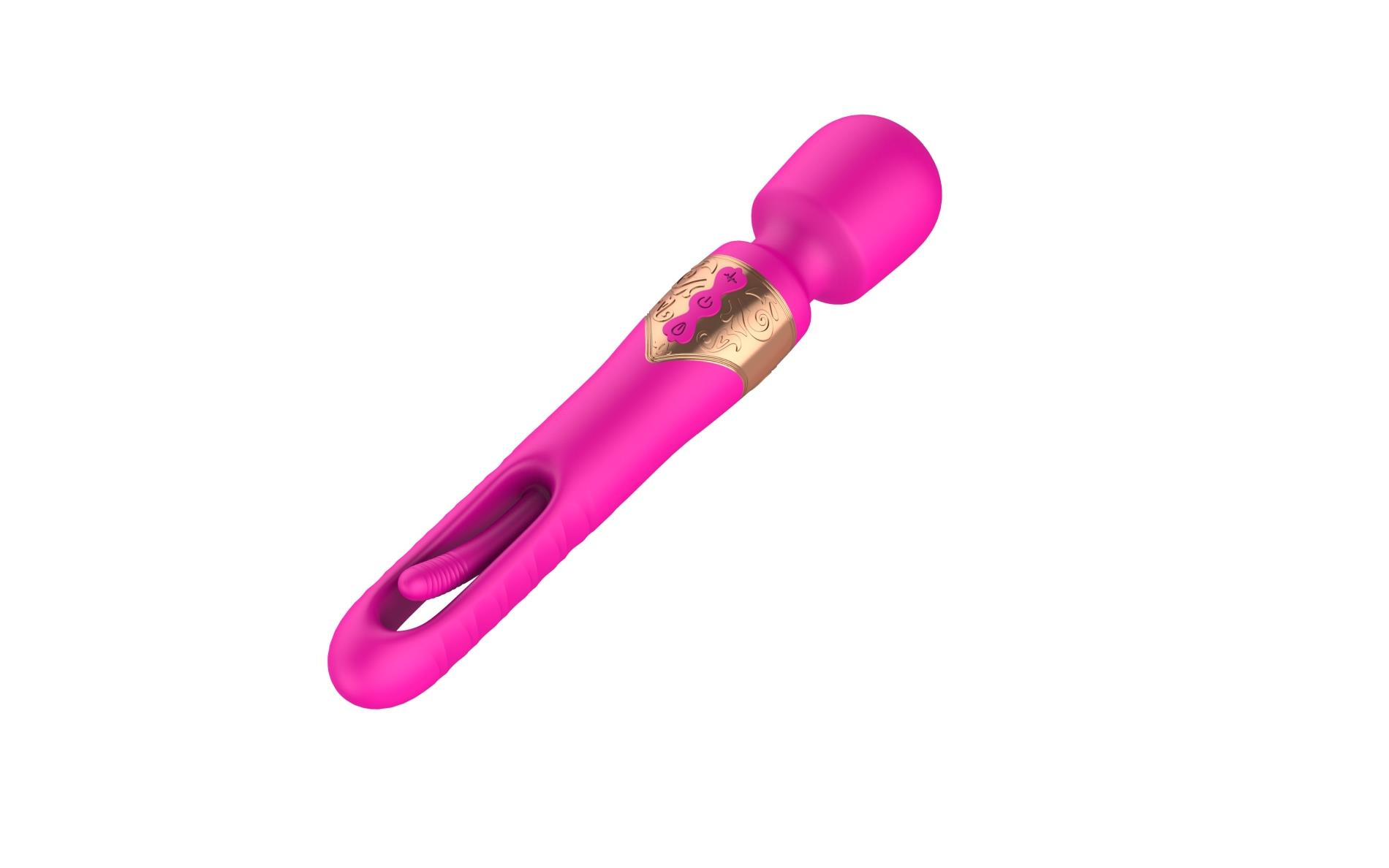 Вібратор B - Series Cute Flicking, 25.9 см (рожевий)