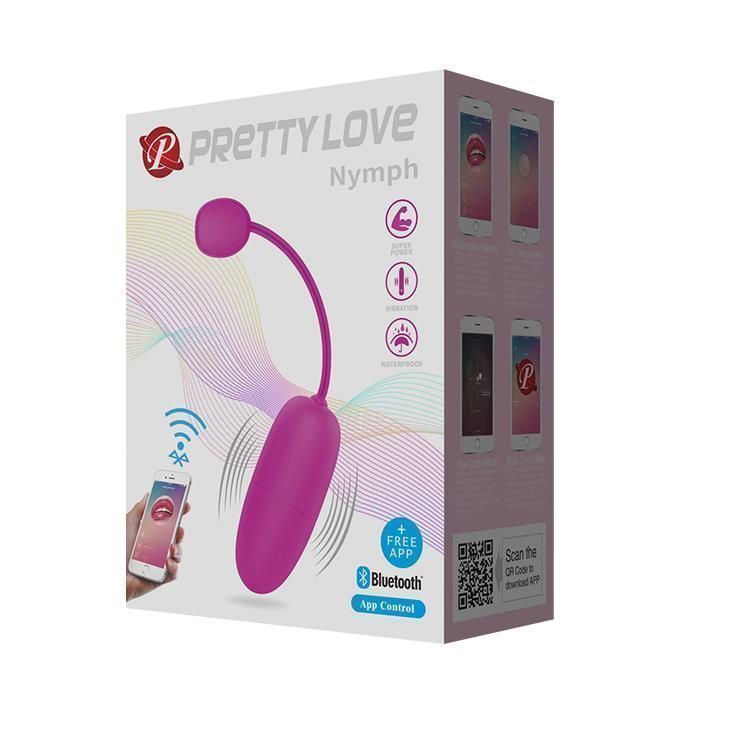 Віброяйце Pretty Love Nymph, 6,9 см (фіолетовий)