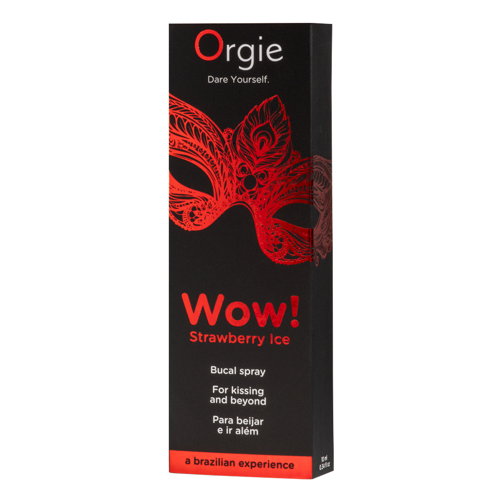 Спрей для орального секса Orgie Wow Bucal Spray Strawberry Ice, 10 мл