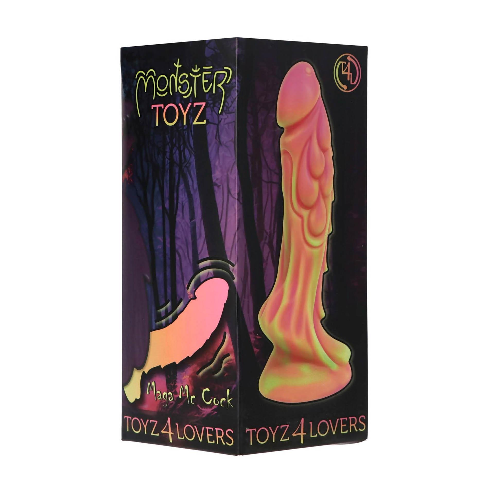 Фаллоимитатор Toyz4lovers Monster Maga Mc Cock, 21 см (мульти)