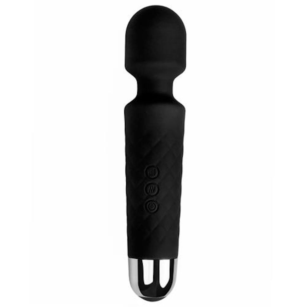 Вибромассажер EasyToys, 20 см (черный)