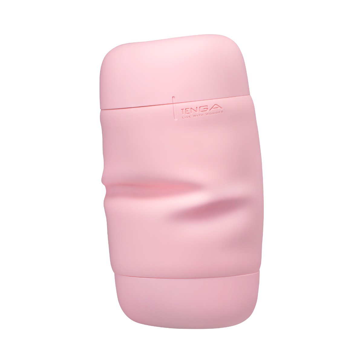 Мастурбатор Tenga Puffy Strawberry (розовый)
