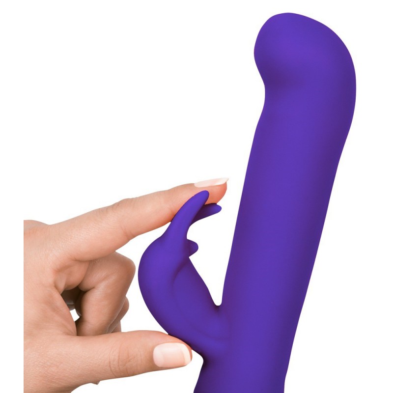 Вибратор-кролик Vibe Couture Rabbit Gesture, 22 см (фиолетовый)