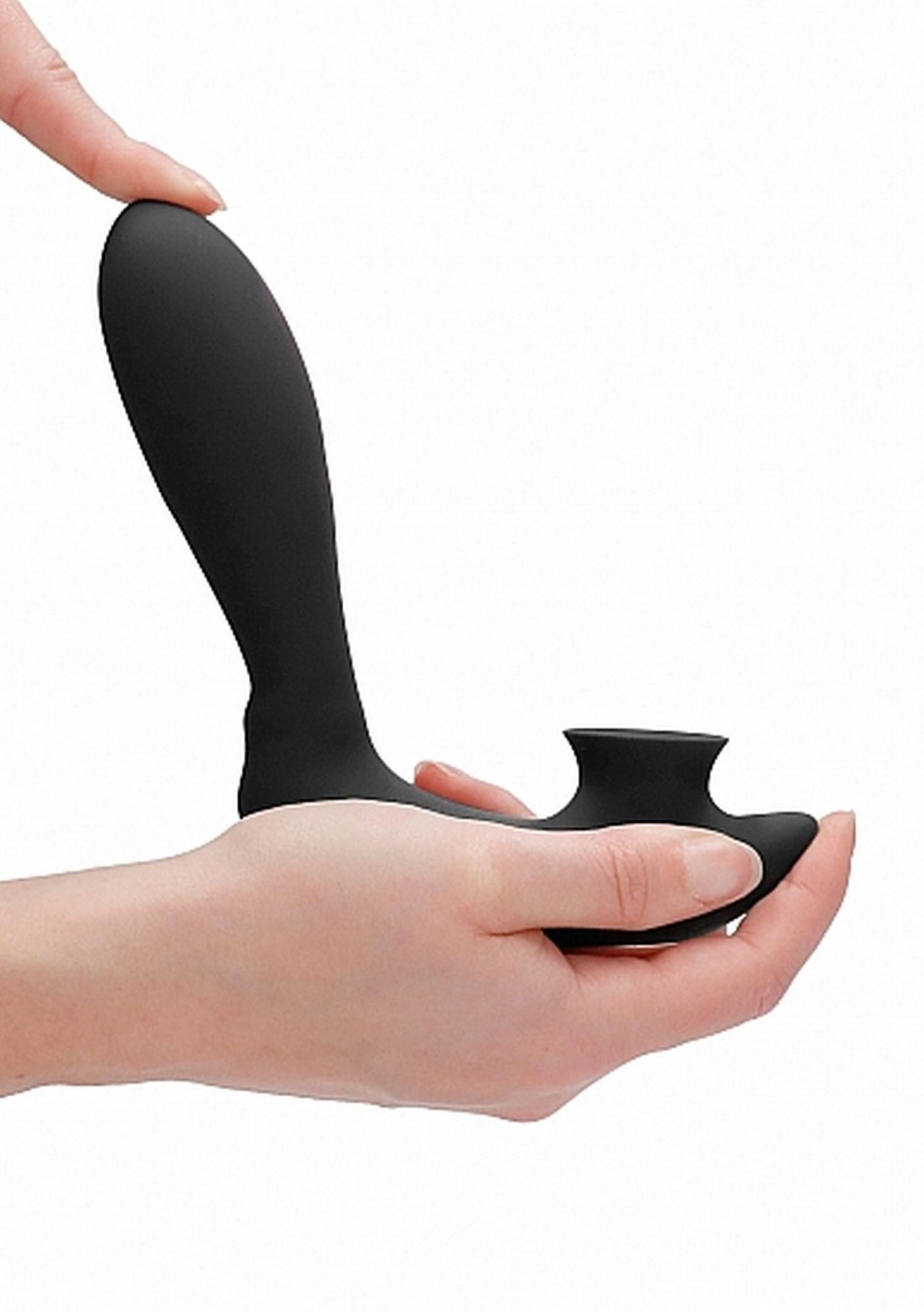 Вакуумний стимулятор клітора з вібрацією Desirable Bendable Air Pulse (чорний)