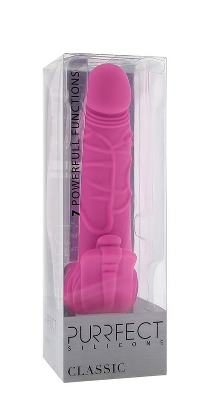 Реалистичный вибратор Dream Toys Classic, 21,5 см (розовый)