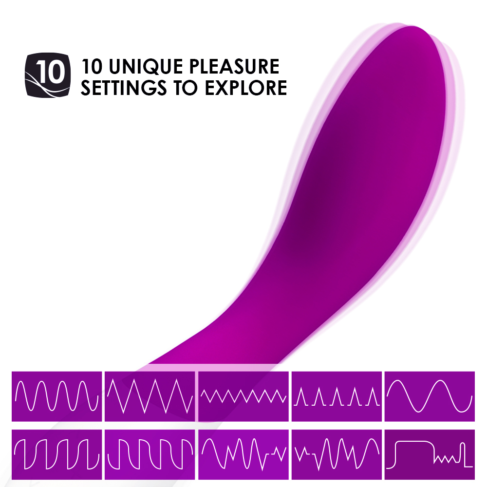 Вибратор Lelo Mona Wave, 19,5 см (розовый)