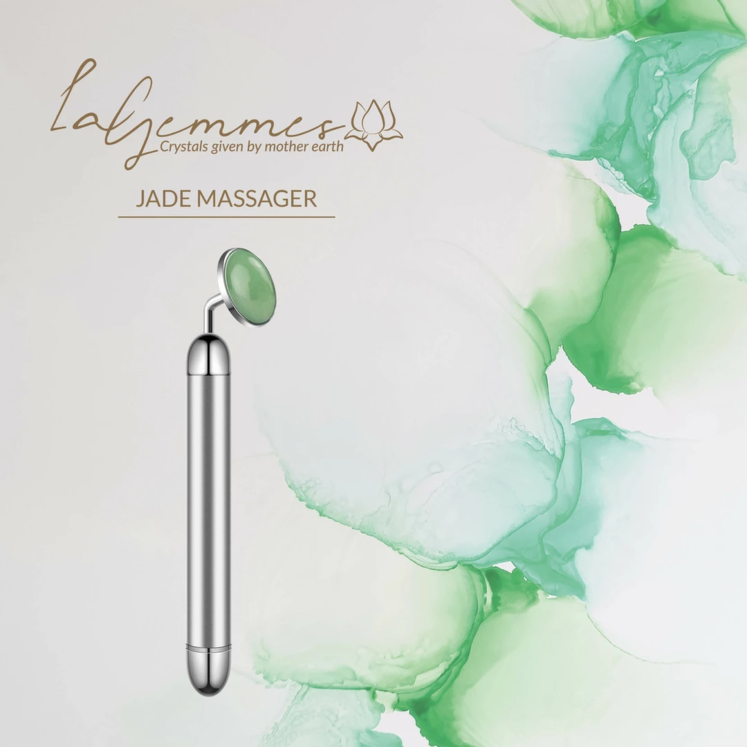 La Gemmes Lay-On Vibrator Jade -, Zielony, 15 cm