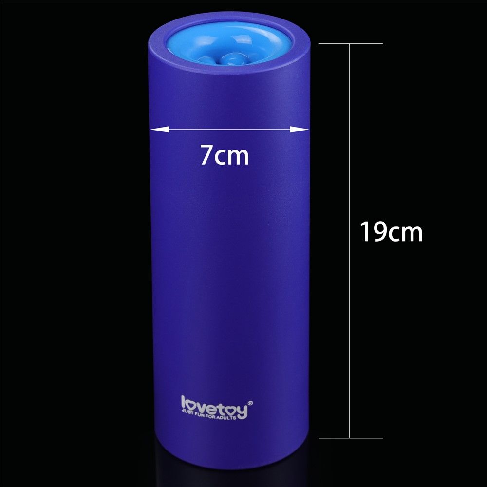 Мастурбатор Lovetoy O-Sensual Discreet Blow Job Stroker (синий)