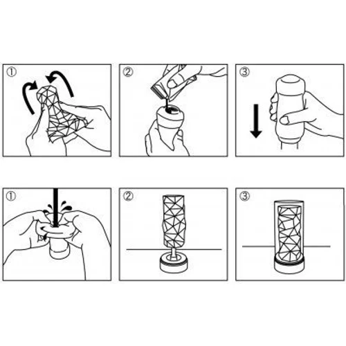 Мастурбатор Tenga 3D Spiral (белый)