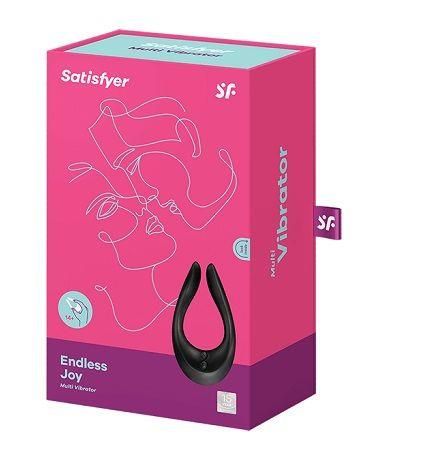 Вібратор Satisfyer Endless Joy, 13,5 см (чорний)