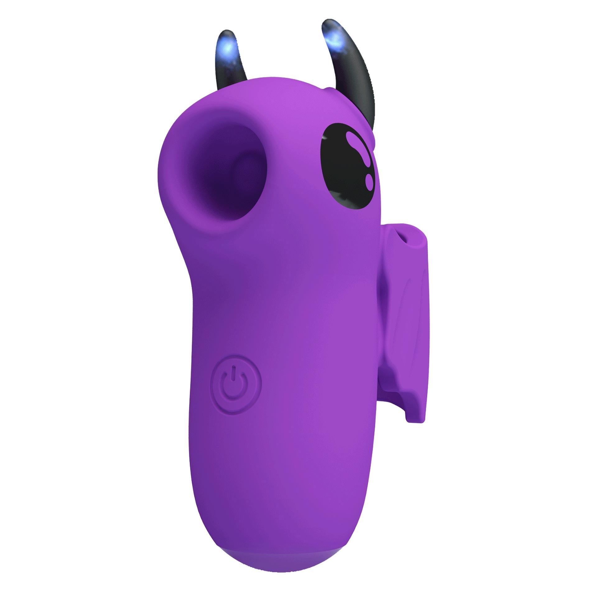 Bezdotykowy stymulator łechtaczki Pretty Love Magic Devil (fioletowy)