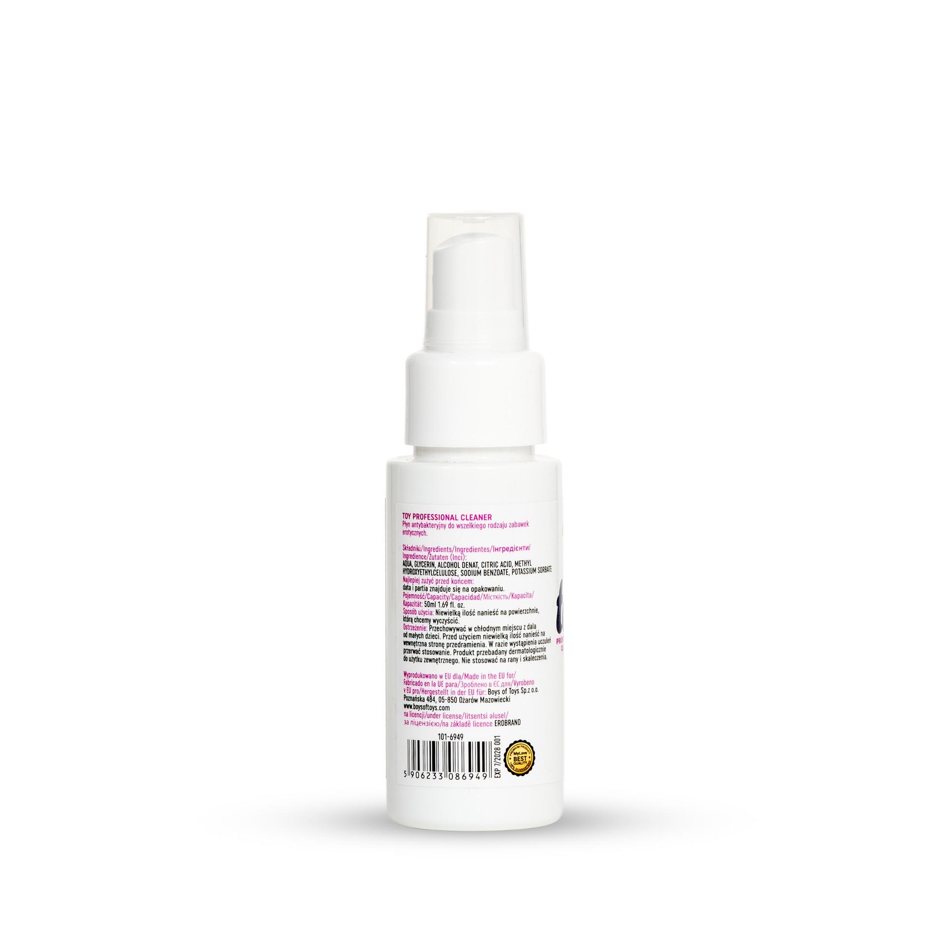 Очищувач для секс-іграшок MyLove Toy Cleaner Professional, 50 мл
