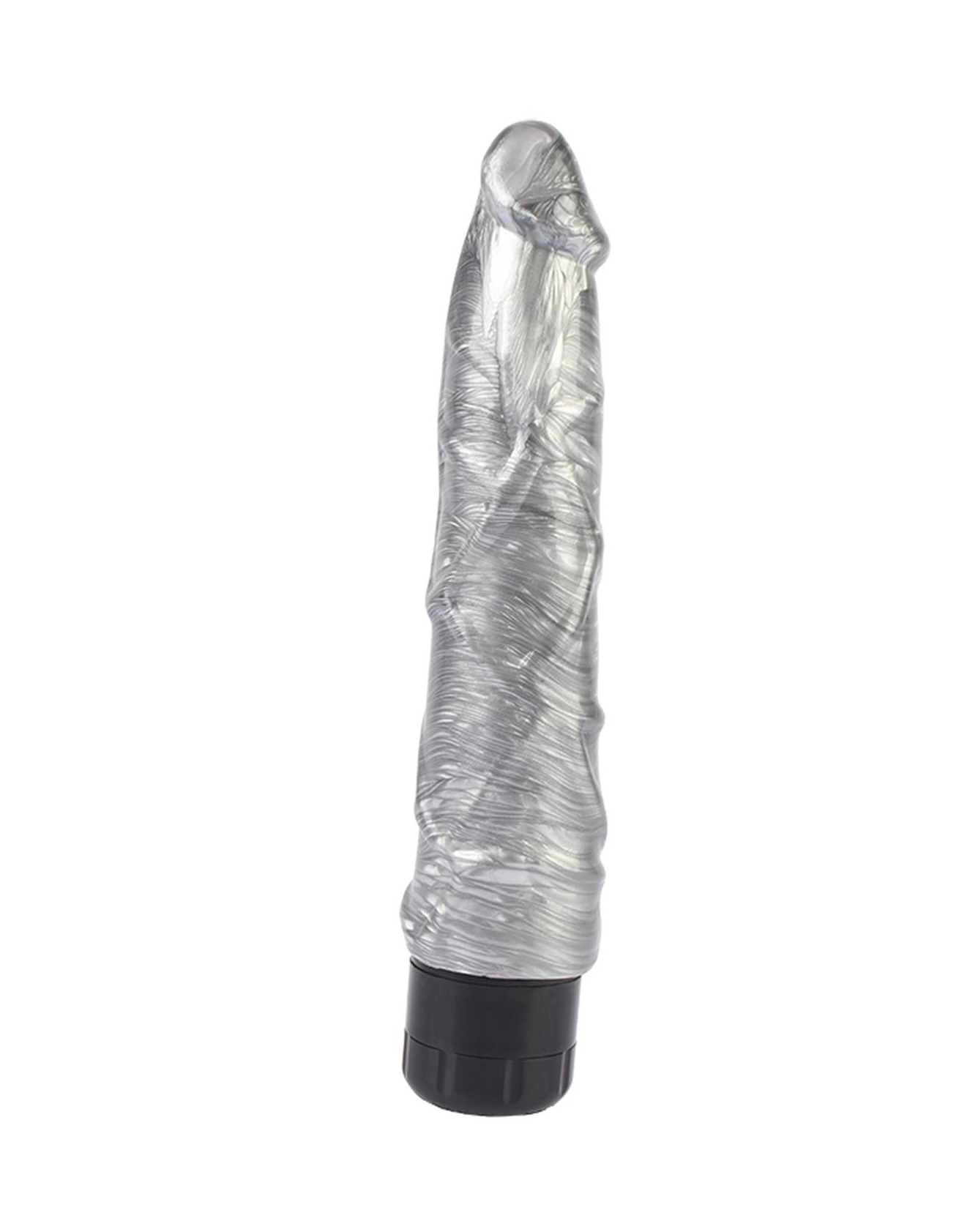 Вибратор DarkMuscle Pleasure Ranger, 22.5 см (серебристый)