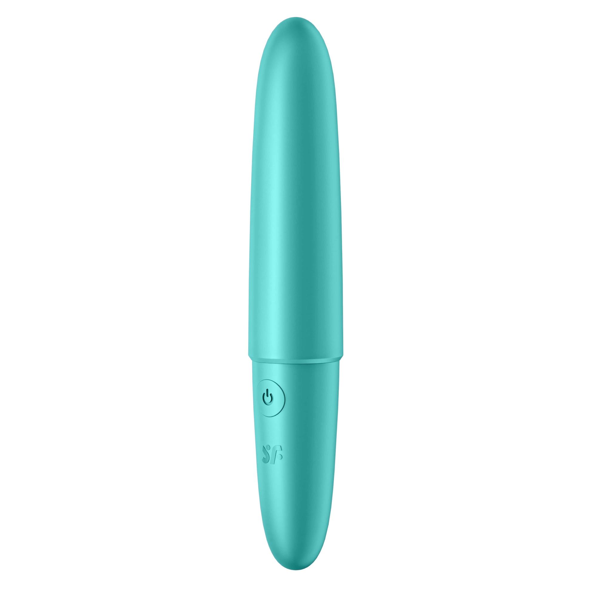 Вибратор для клитора Satisfyer Ultra Power Bullet 6, 12.8 см (бирюзовый)