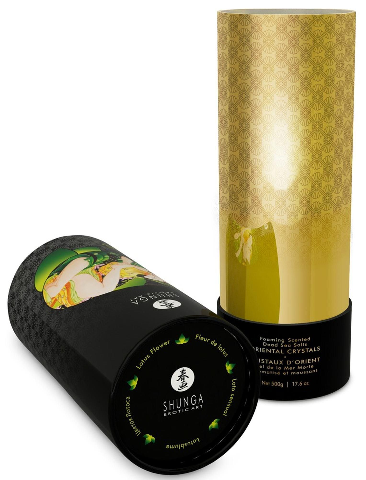 Соль для ванны Shunga Moonlight Bath Lotus Flower, 500 г