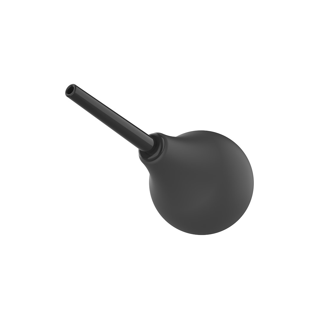 Анальный душ Erospace Wild Play C5, 224 мл (черный)