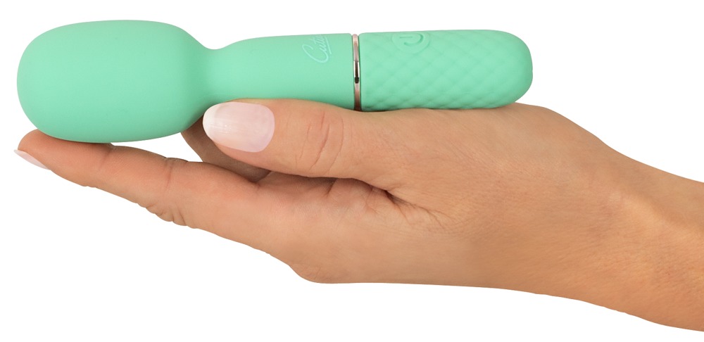 Вибратор Cuties Mini Wand 5.Gen, 13.4 см (зеленый)