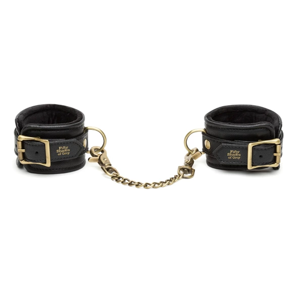 Фиксаторы для ног Fifty Shades of Grey Bound To You Ankle Cuffs, (черный)
