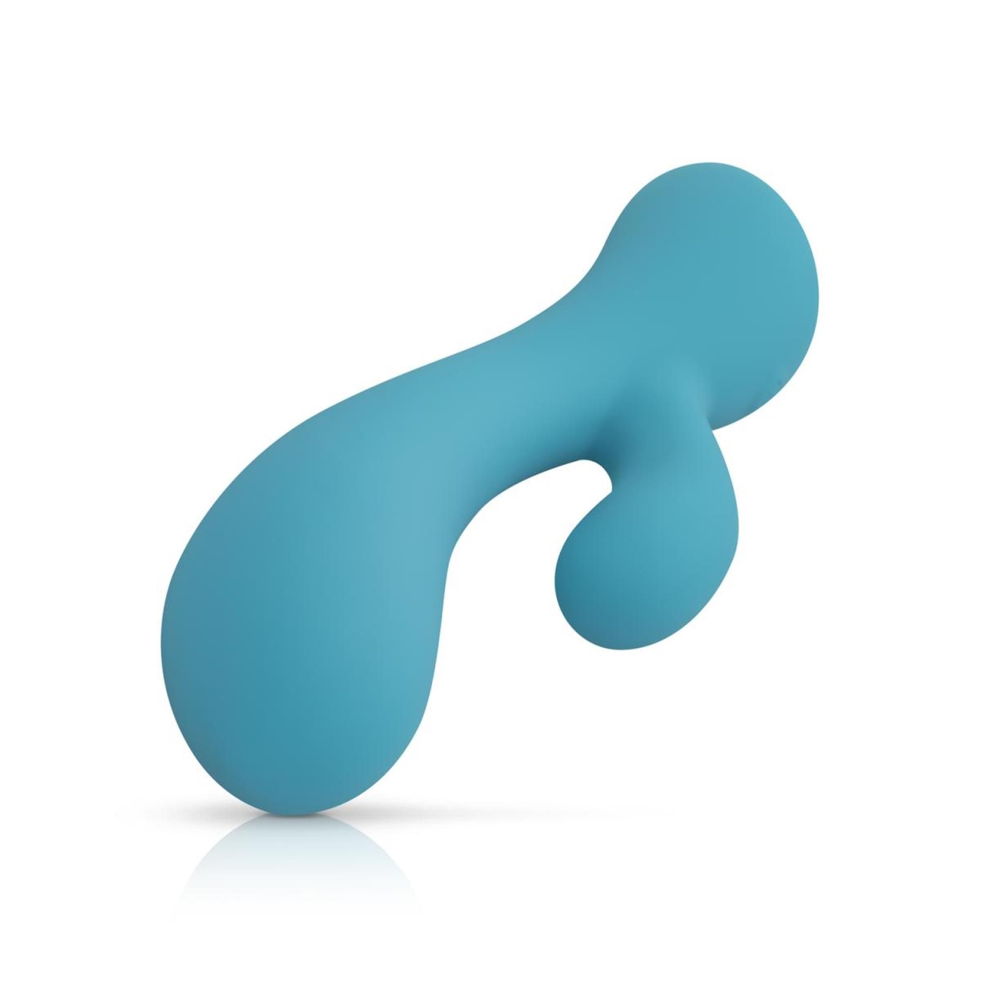 Вибратор-кролик Cala Azul Martina I Rabbit Vibrator, 18 см (бирюзовый)