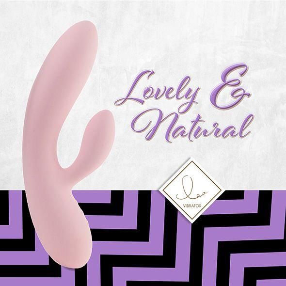 Вибратор-кролик FeelzToys Lea, 20,2 см (светло-розовый)