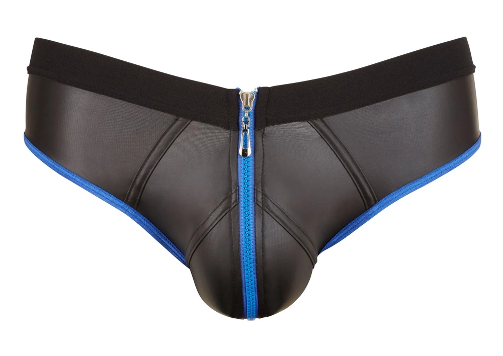 Мужские трусы Svenjoyment Underwear Jock, XL (черный с синим)