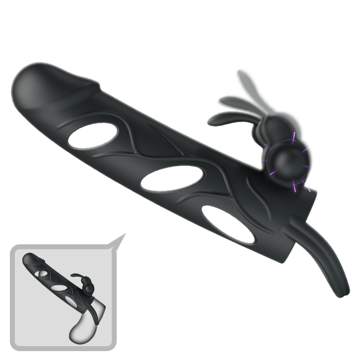 Zestaw zabawek erotycznych Pretty Love Master Hunter, 4 szt (czarny)