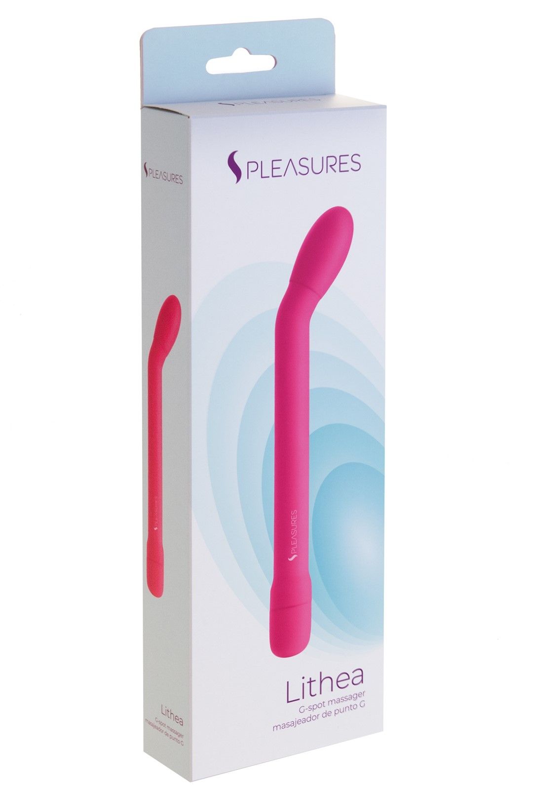 Вибратор Pleasures Lithea, 18 см (розовый)