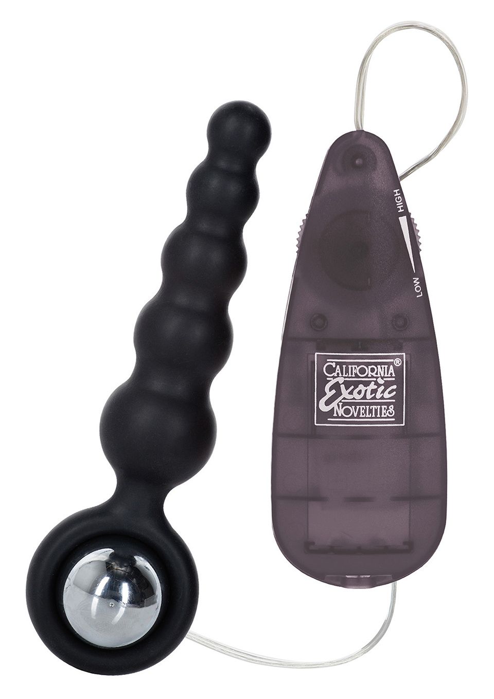 Korek analny California Exotic Novelties Booty Call, 10,3 cm (czarny)