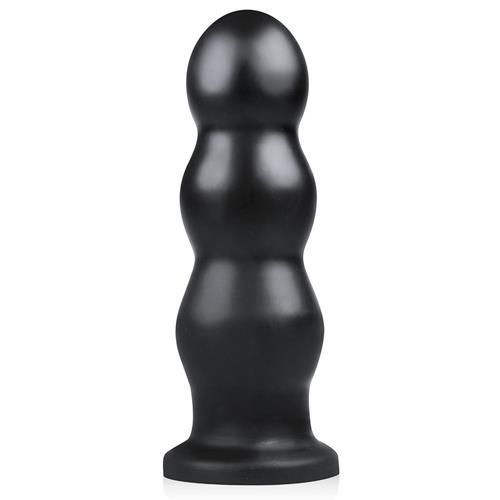 Korek analny Buttr Tactical III Dildo, 24,9 cm (czarny)